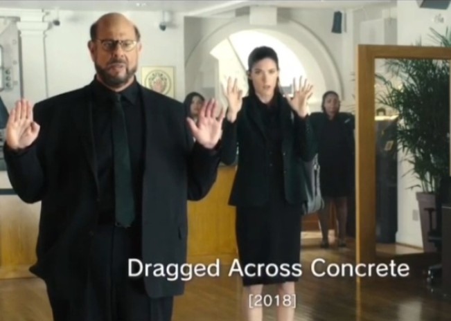 Ilustrasi cuplikan trailer Dragged Across Concrete. [Instagram]